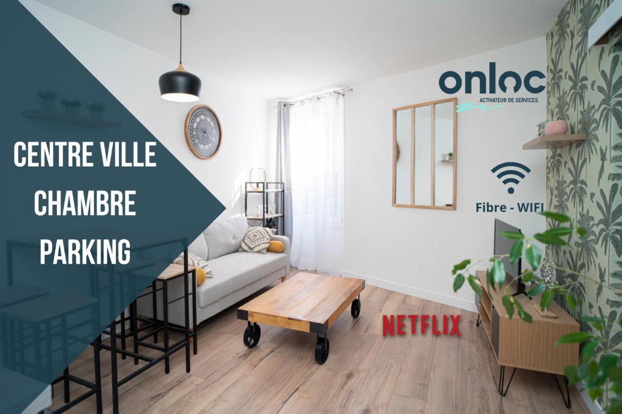 Onloc - Appart Reveil Proche Halles Avec Parking 波城 外观 照片