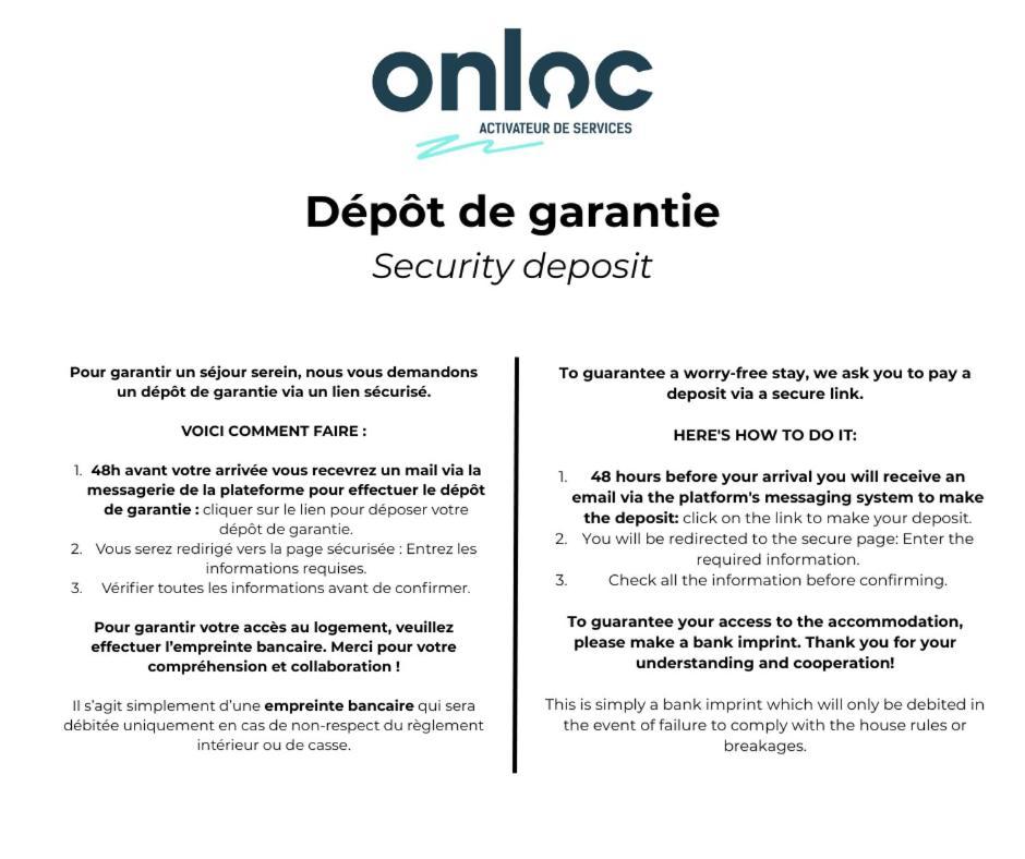 Onloc - Appart Reveil Proche Halles Avec Parking 波城 外观 照片